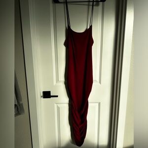 Forever 21 red bodycon dress